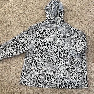 Leopard Print Hooded Jacket Chico’s